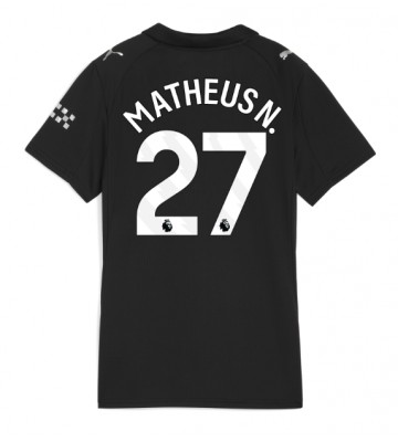 Manchester City Matheus Nunes #27 Udebanetrøje Dame 2025-26 Kortærmet
